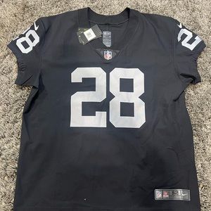 Nike Elite Las Vegas Raiders Josh Jacobs Jersey Black Men’s Size 52 Authentic!!!